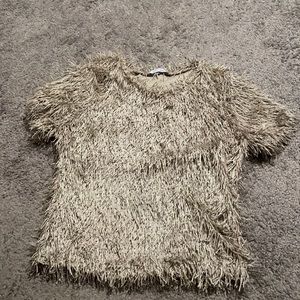 Fringe Gold Zara Top